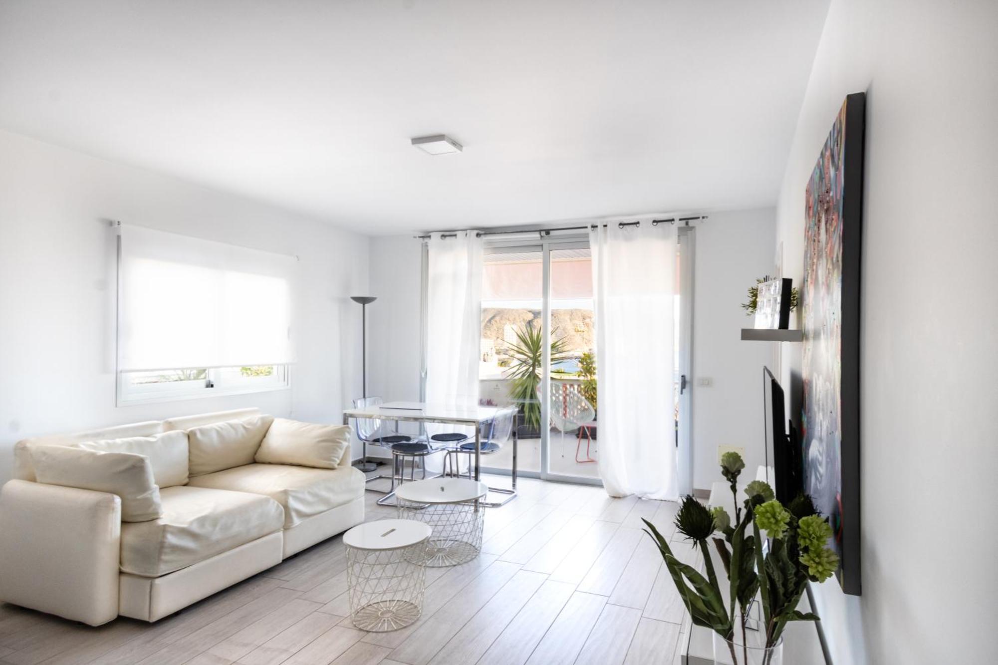 The White Heart House - Attic Sea View Leilighet Los Cristianos  Eksteriør bilde