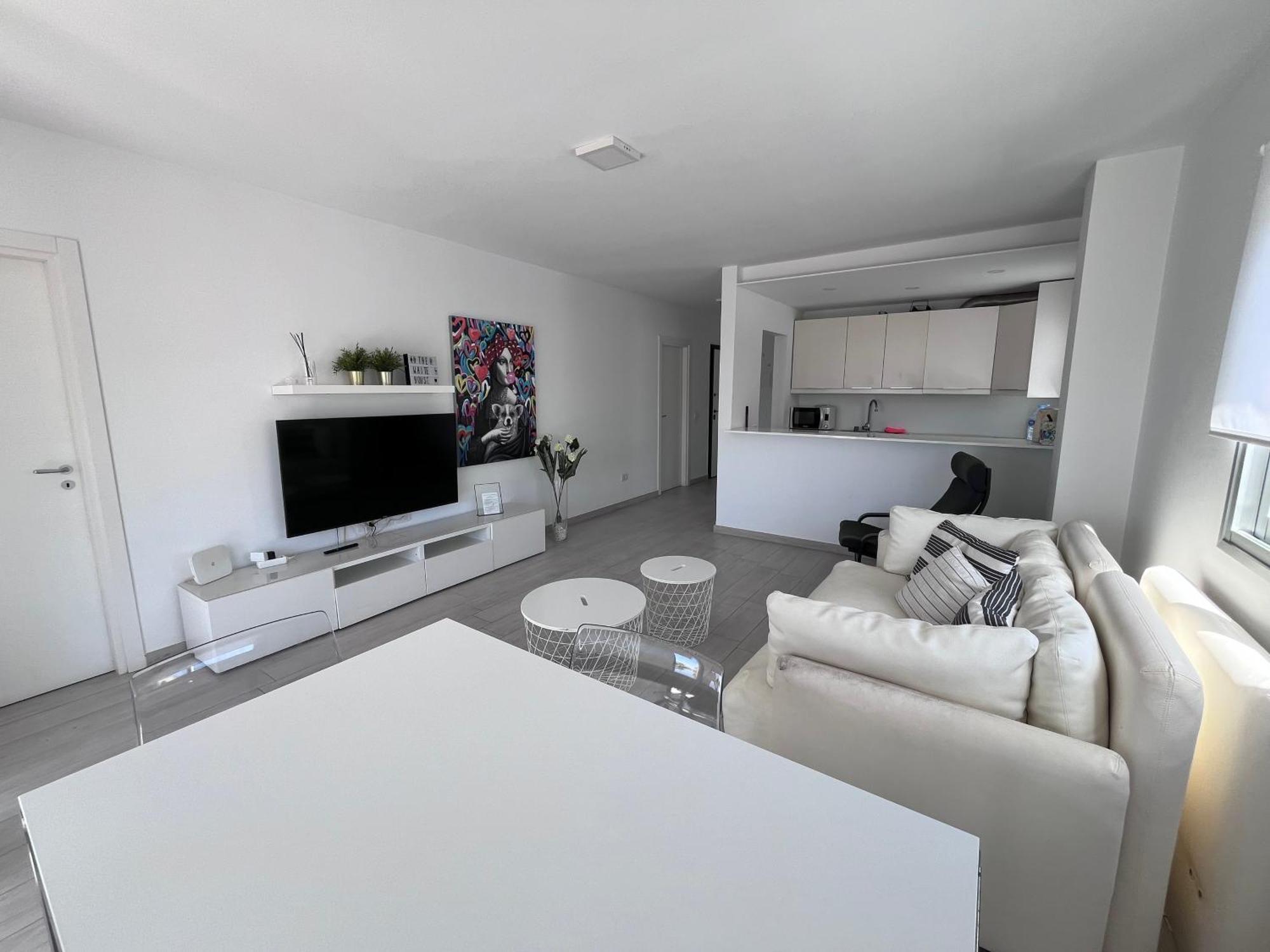 The White Heart House - Attic Sea View Leilighet Los Cristianos  Eksteriør bilde