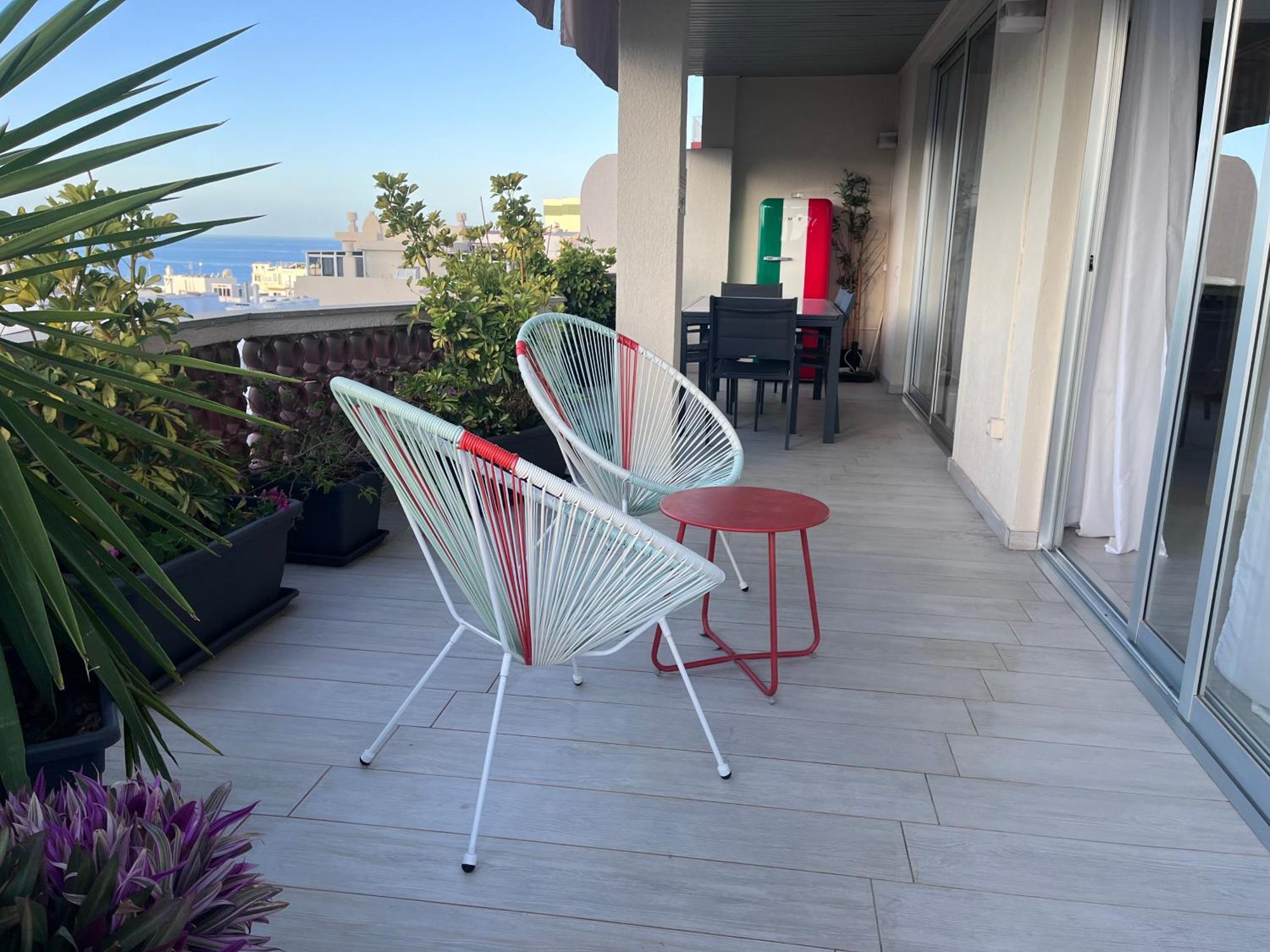 The White Heart House - Attic Sea View Leilighet Los Cristianos  Eksteriør bilde